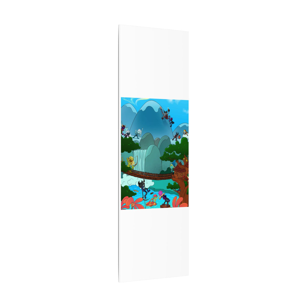 Bedtime Creations Canvas Wall Art — Woodlanders Valley