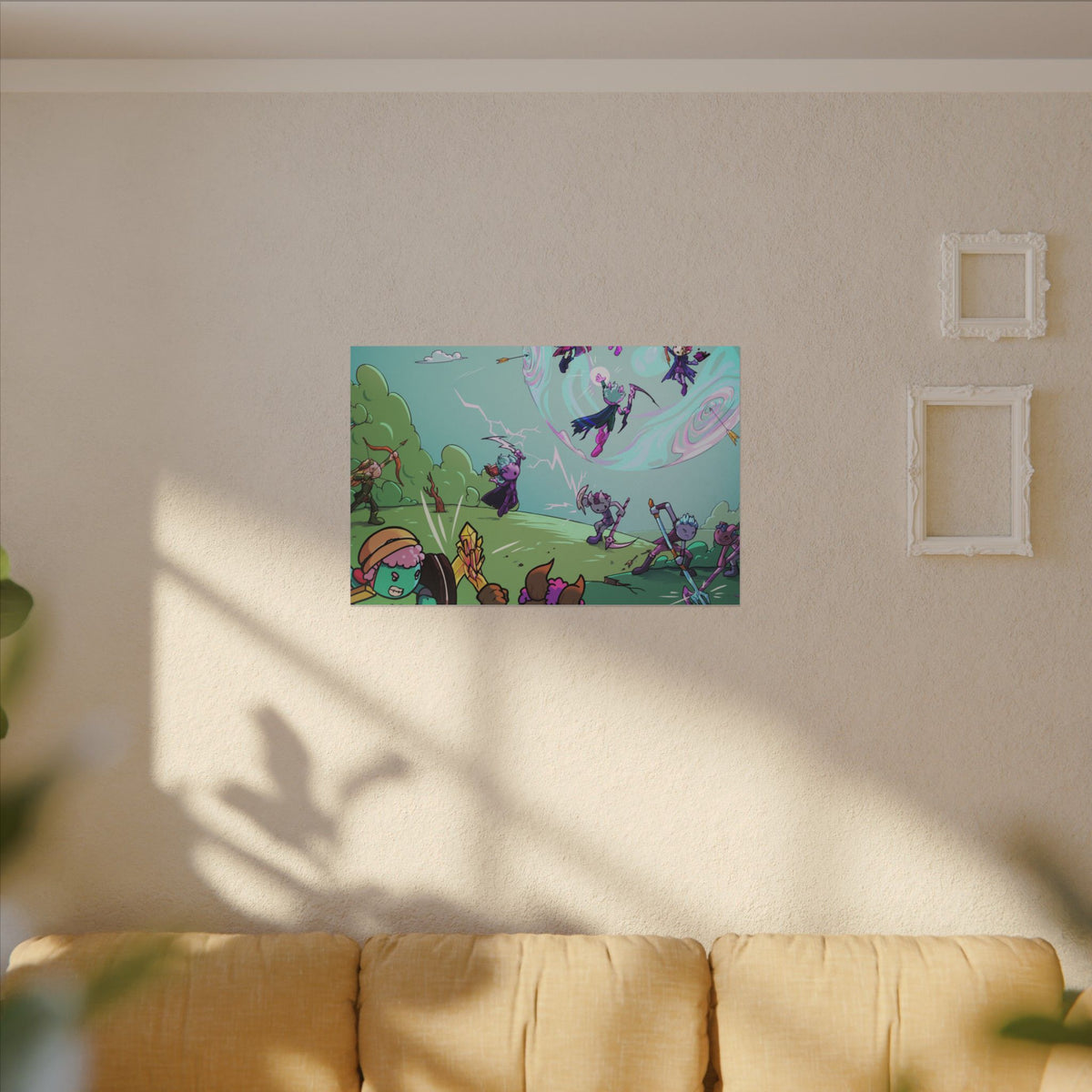 Bedtime Creations Canvas Wall Art — Battle of the Dream Realm