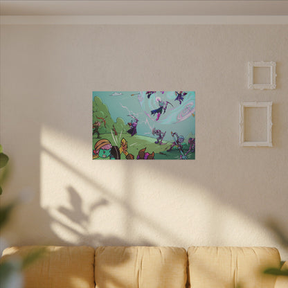 Bedtime Creations Canvas Wall Art — Battle of the Dream Realm