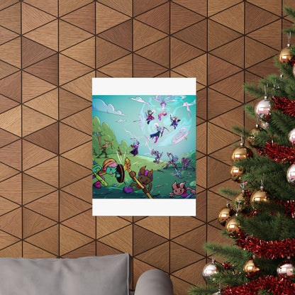 Bedtime Creations Kids Room Poster — Battle of the Dream Realm