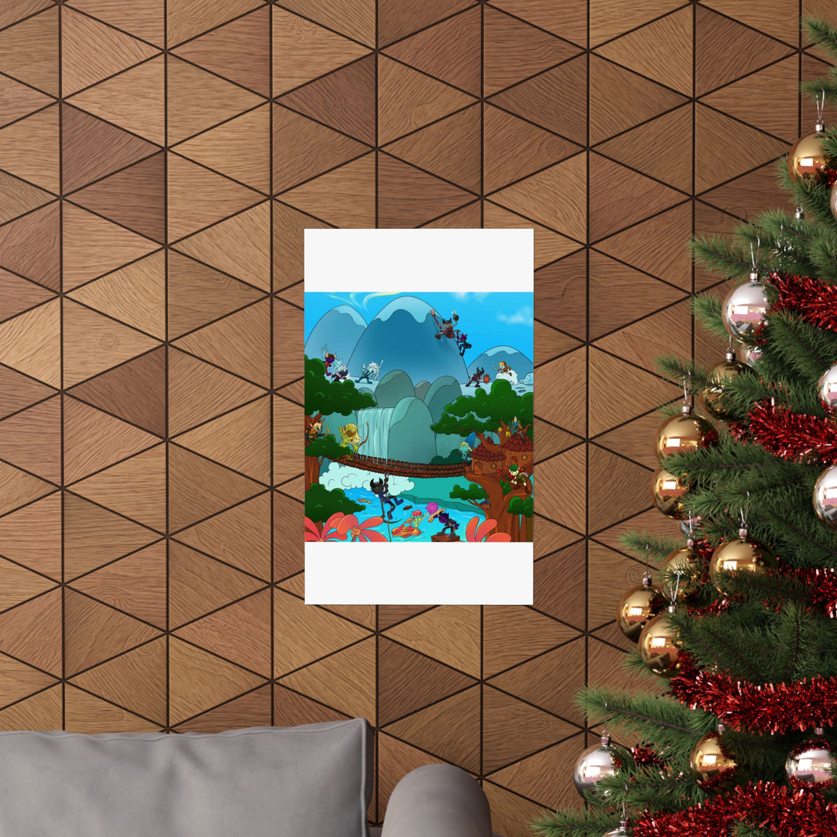 Bedtime Creations Poster — Woodlanders Valley