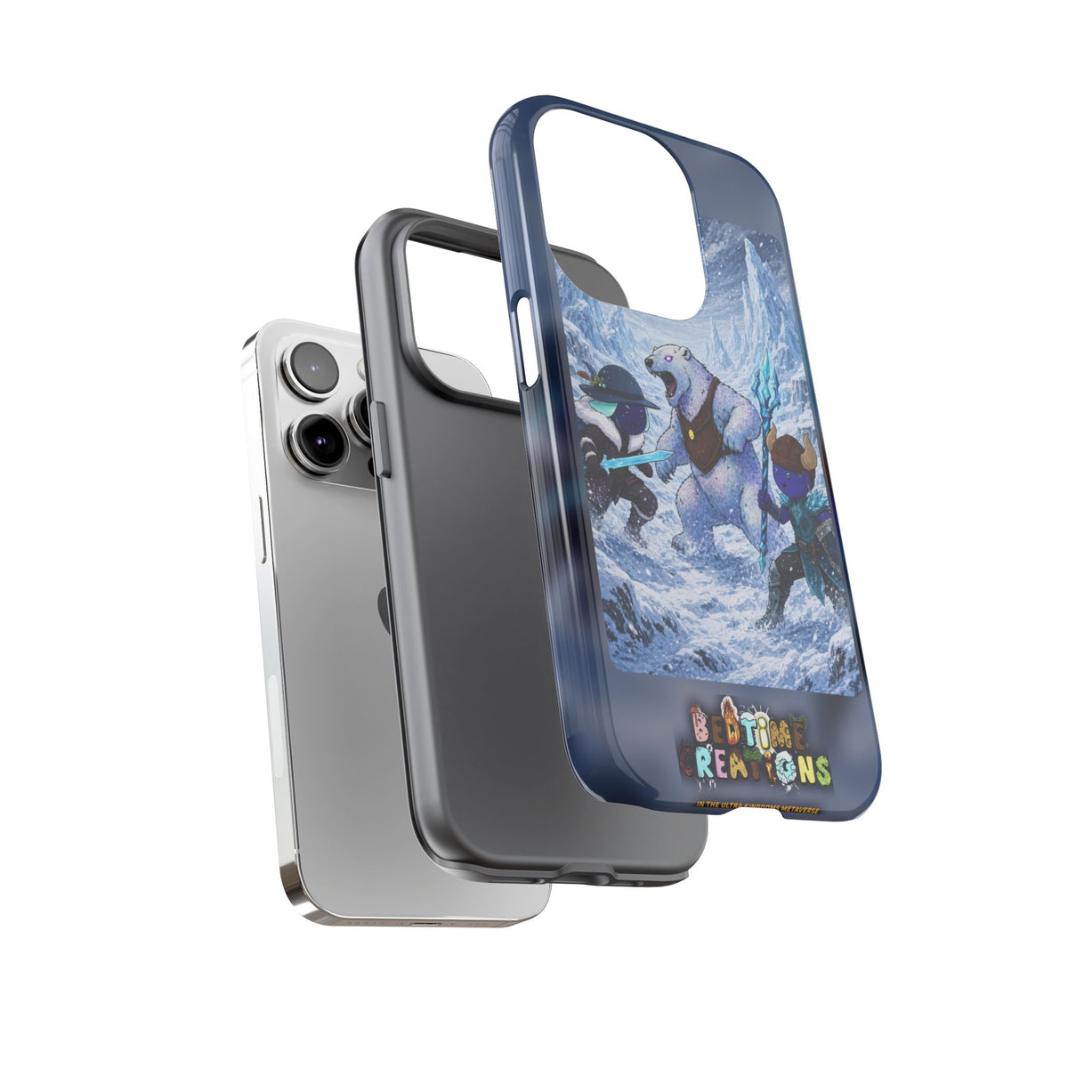 Bedtime Creations x Ultra Kingdoms Tough Phone Case — Frostmen Battle