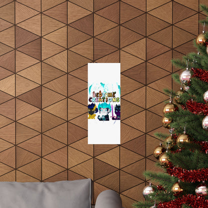 Bedtime Creations Poster — Chibi Fantasy Friends