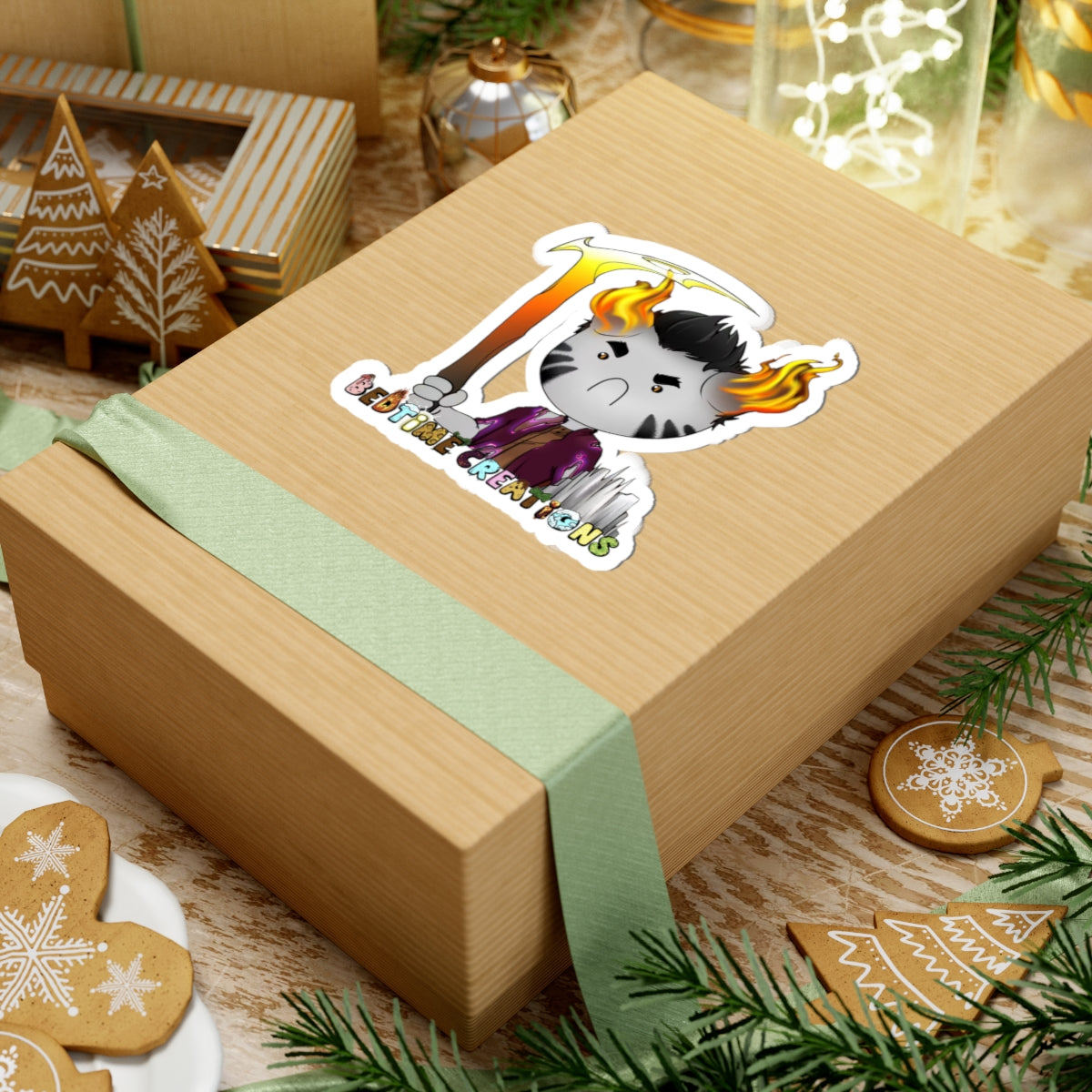 Bedtime Creations Demon 2 Kiss-Cut Sticker