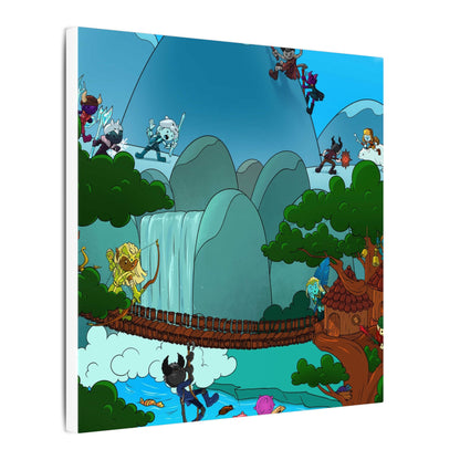 Bedtime Creations Canvas Wall Art — Woodlanders Valley