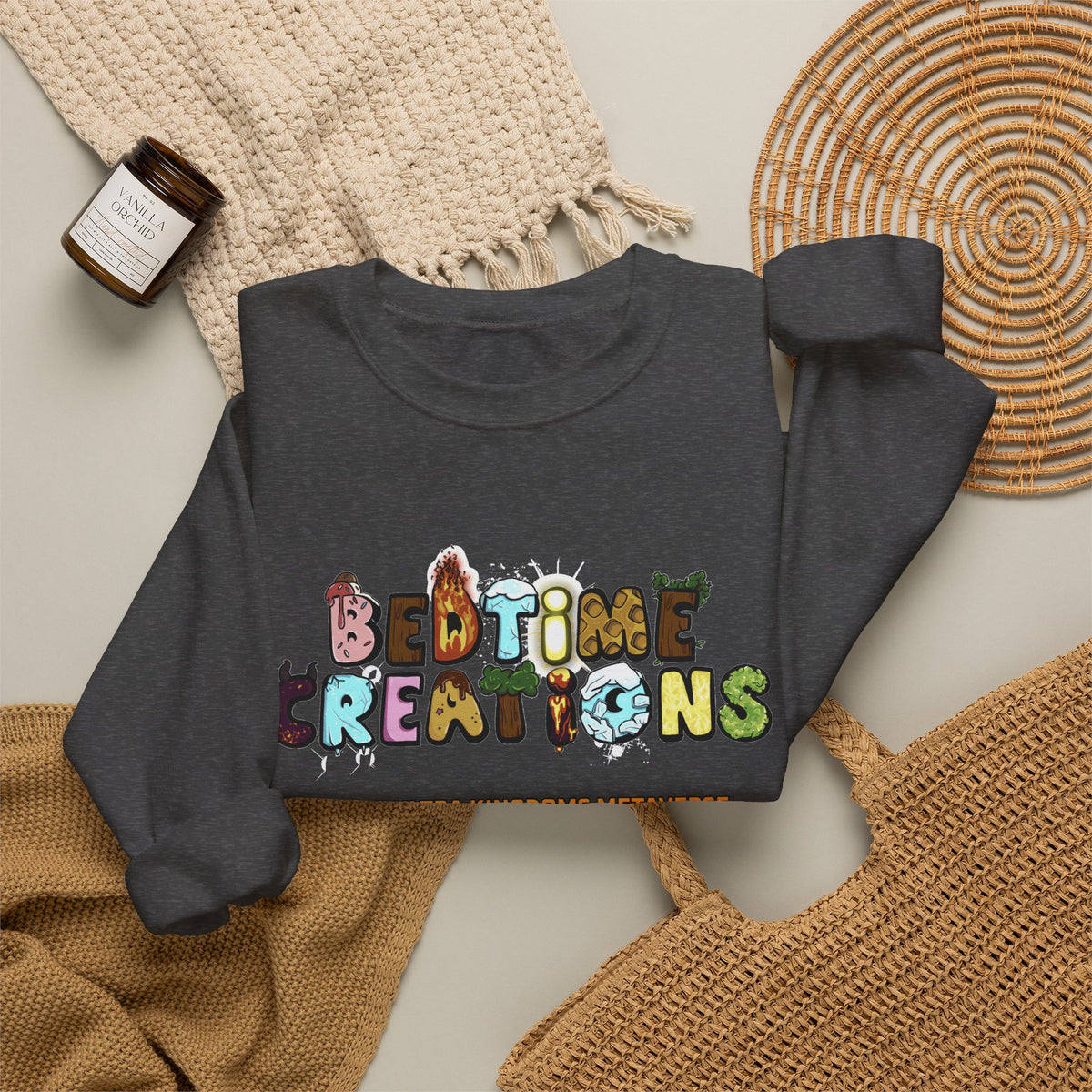 Bedtime Creations x Ultra Kingdoms Crewneck Sweatshirt