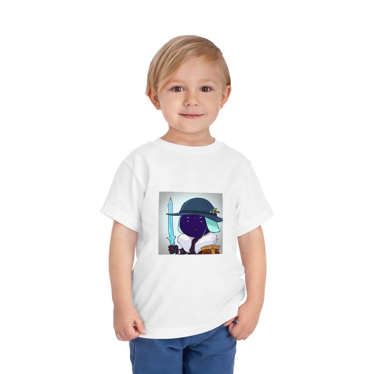 Bedtime Creations Toddler Tee — Frostman Ice Swordsman