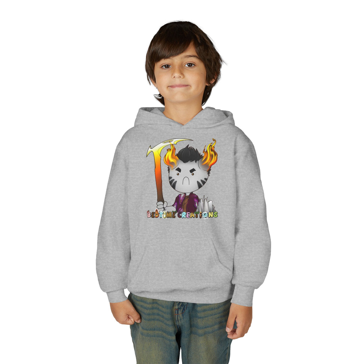 Bedtime Creations Youth Hoodie — Demon 2