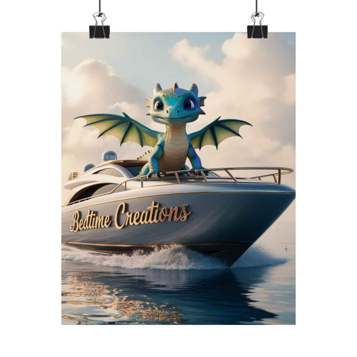 Bedtime Creations Poster — Dragon's Dream Yacht