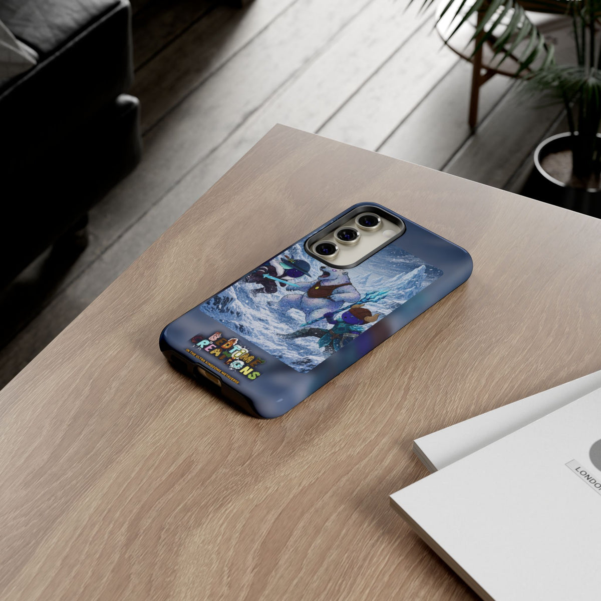 Bedtime Creations x Ultra Kingdoms Tough Phone Case — Frostmen Battle
