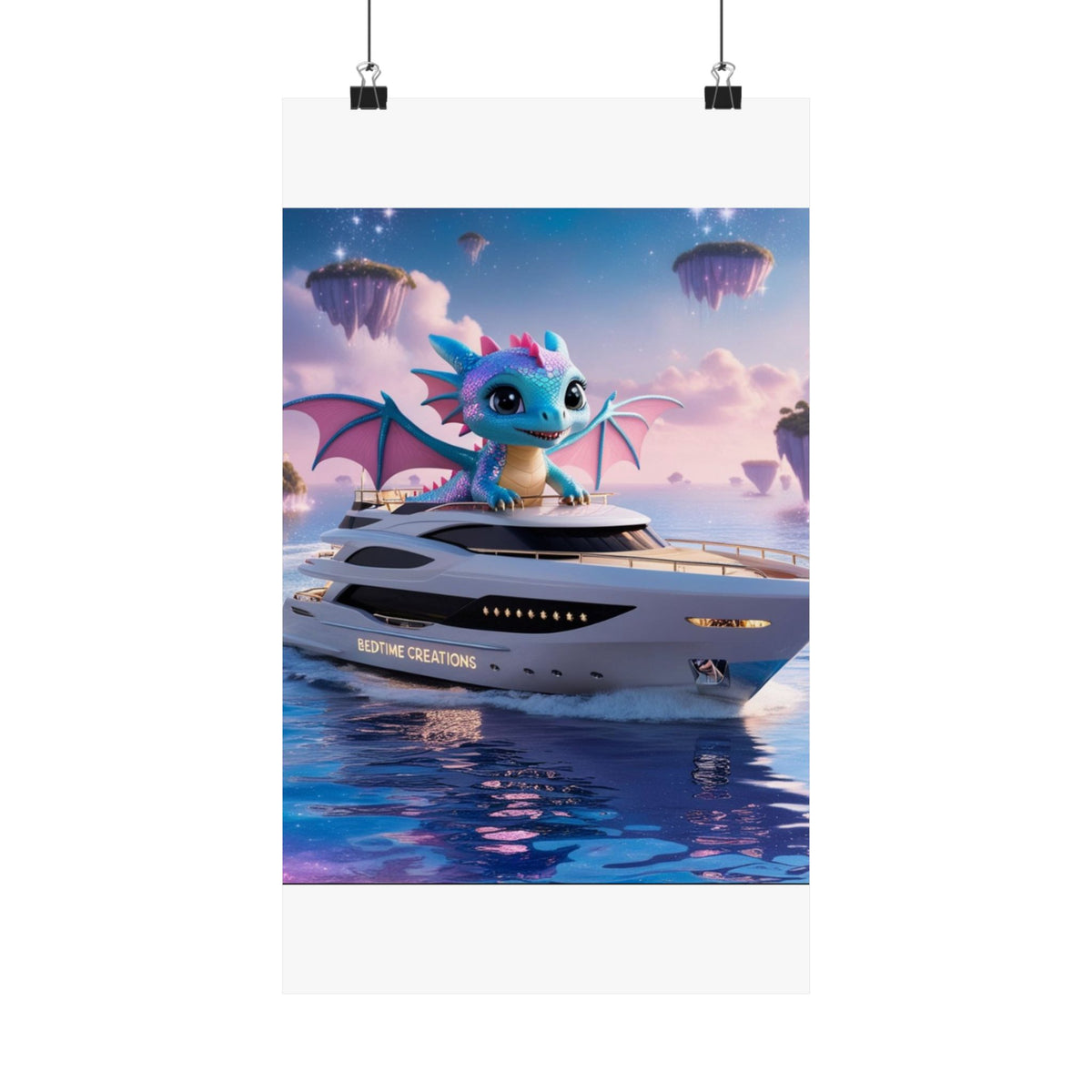 Bedtime Creations Poster — Dragon Voyage