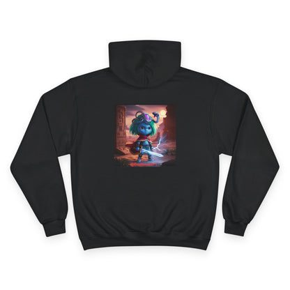 Bedtime Creations Back Art Hoodie #4 — Champion Hoodie