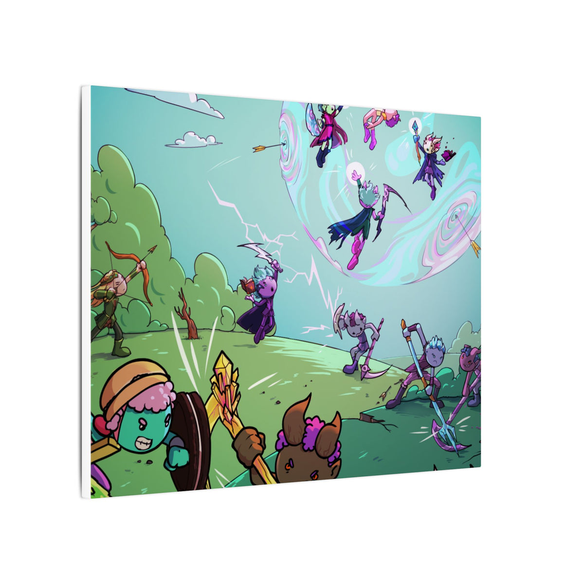 Bedtime Creations Canvas Wall Art — Battle of the Dream Realm