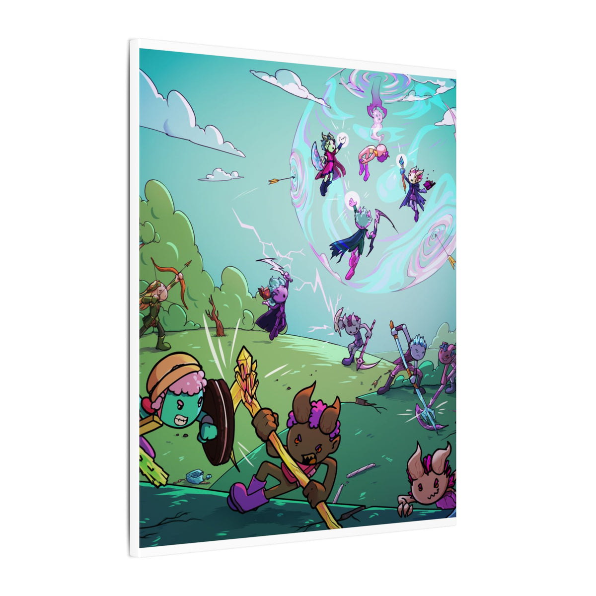 Bedtime Creations Canvas Wall Art — Battle of the Dream Realm
