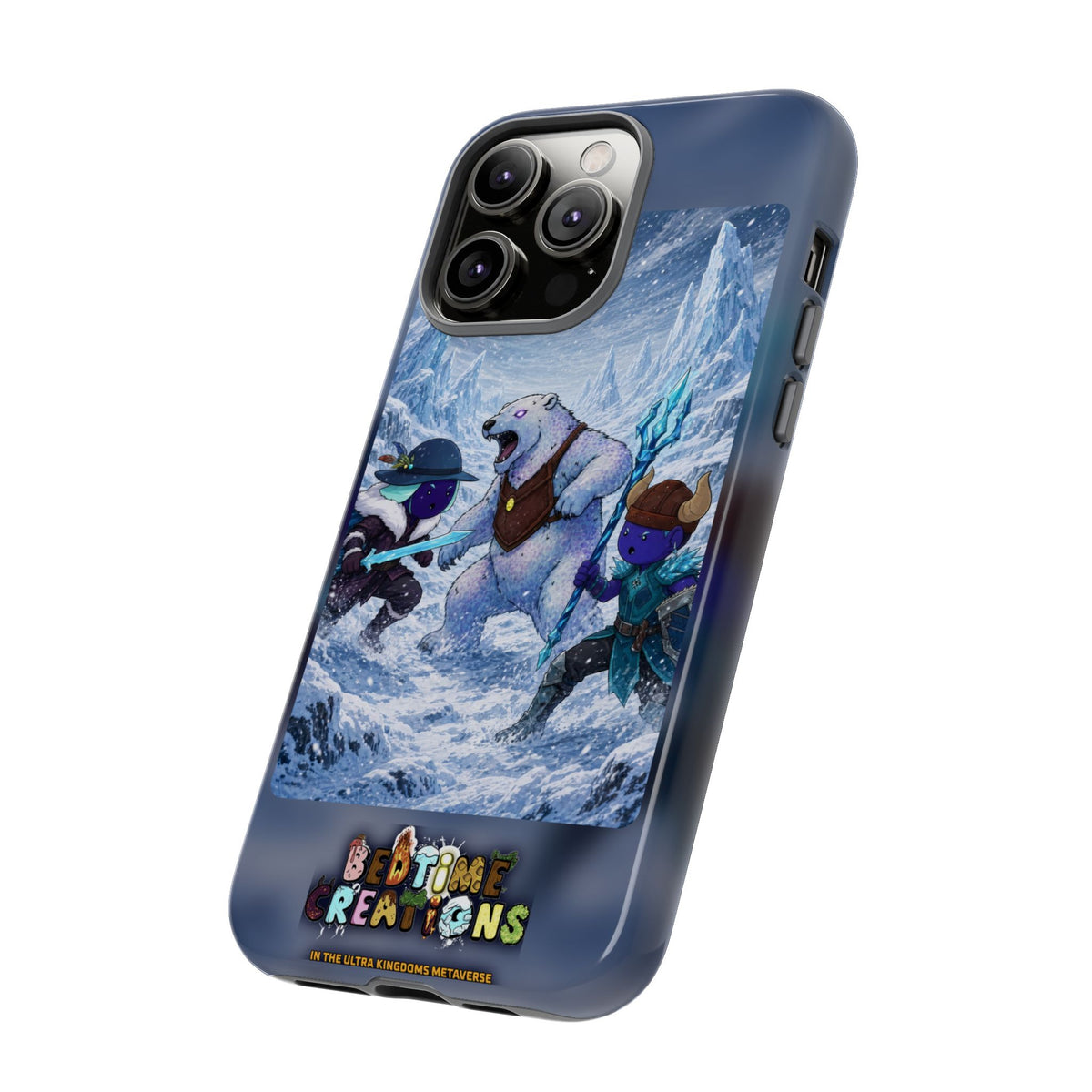 Bedtime Creations x Ultra Kingdoms Tough Phone Case — Frostmen Battle