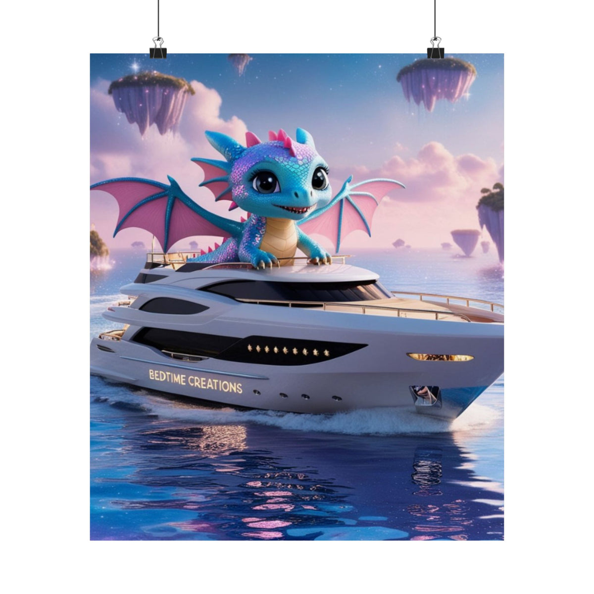 Bedtime Creations Poster — Dragon Voyage