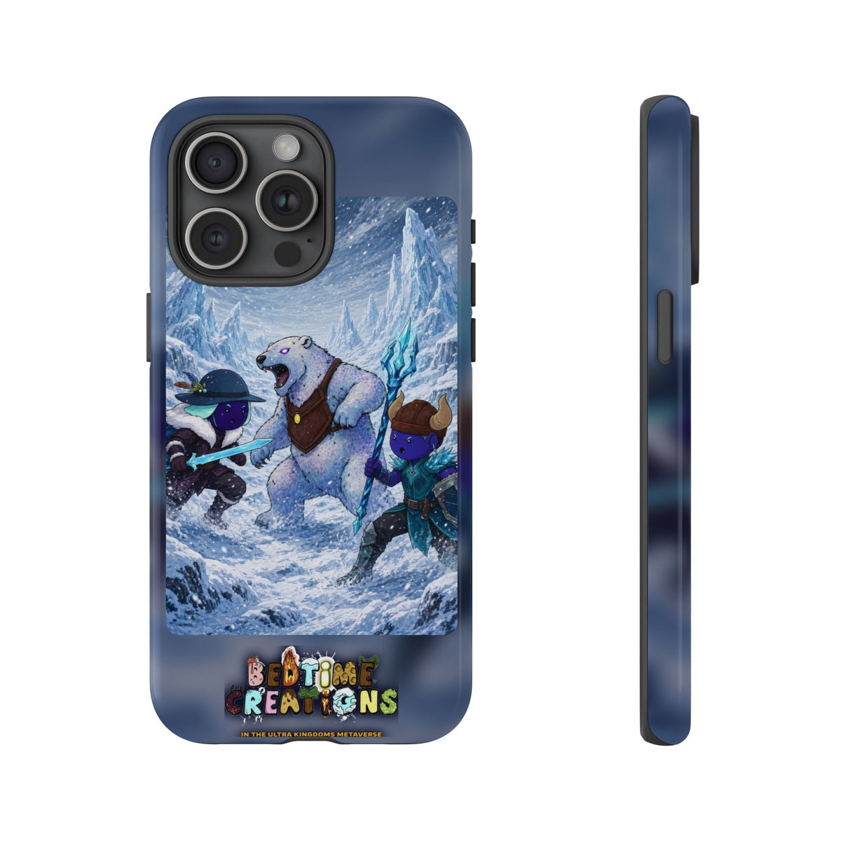 Bedtime Creations x Ultra Kingdoms Tough Phone Case — Frostmen Battle