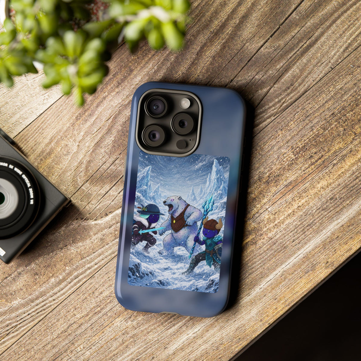 Bedtime Creations Tough Phone Case — Frostmen vs. Polar Bear