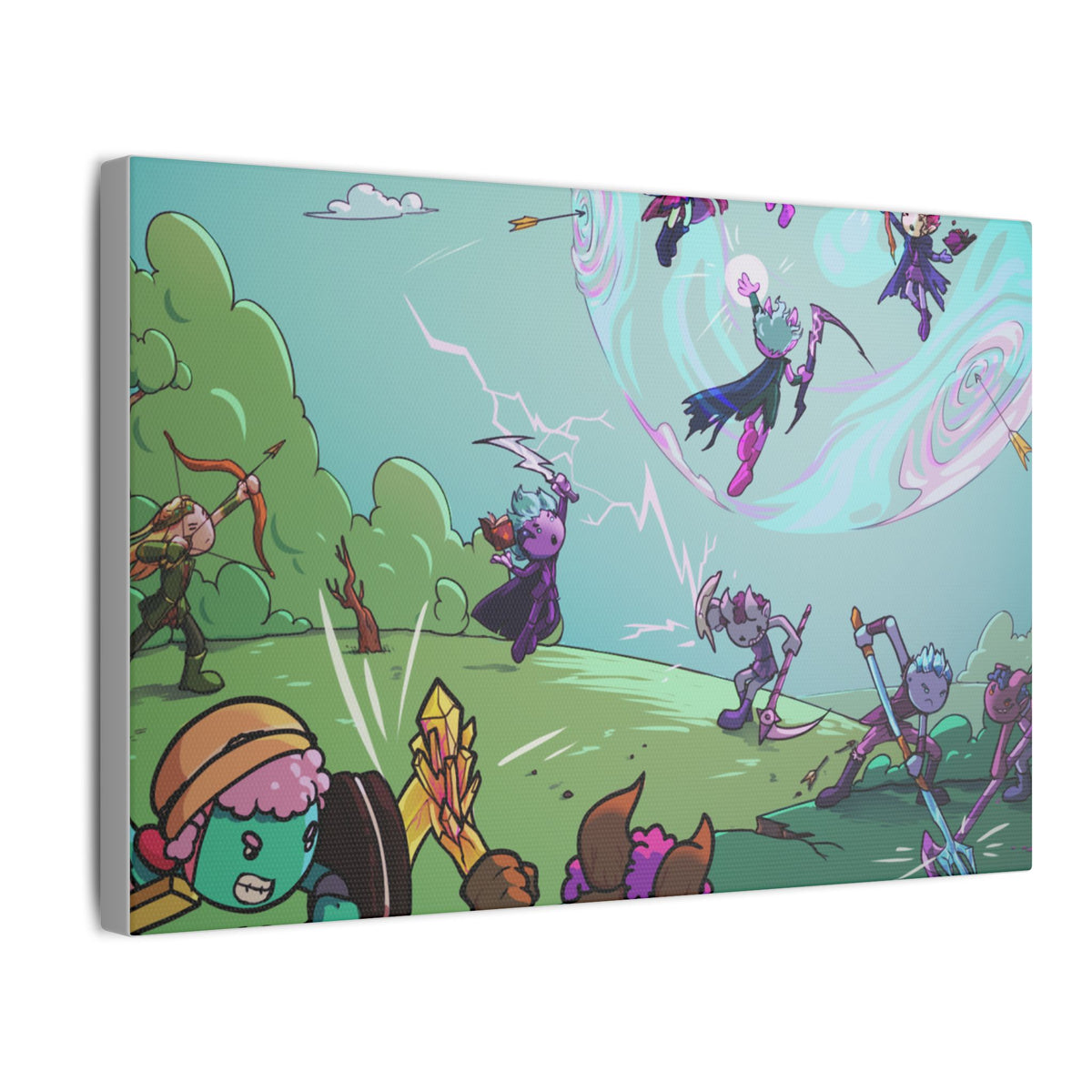 Bedtime Creations Canvas Wall Art — Battle of the Dream Realm