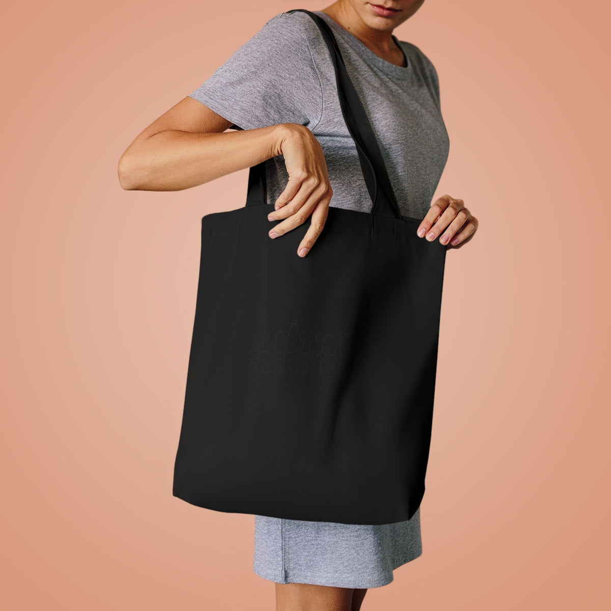 Bedtime Creations Tote Bag — Black Logo