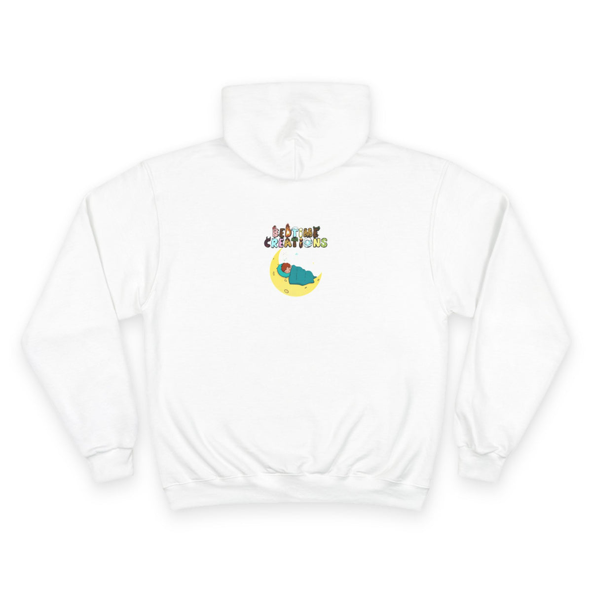 Bedtime Creations Back Art Hoodie #1 — Champion Hoodie
