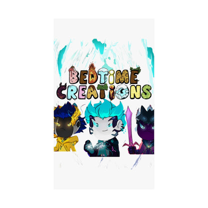 Bedtime Creations Poster — Chibi Fantasy Friends