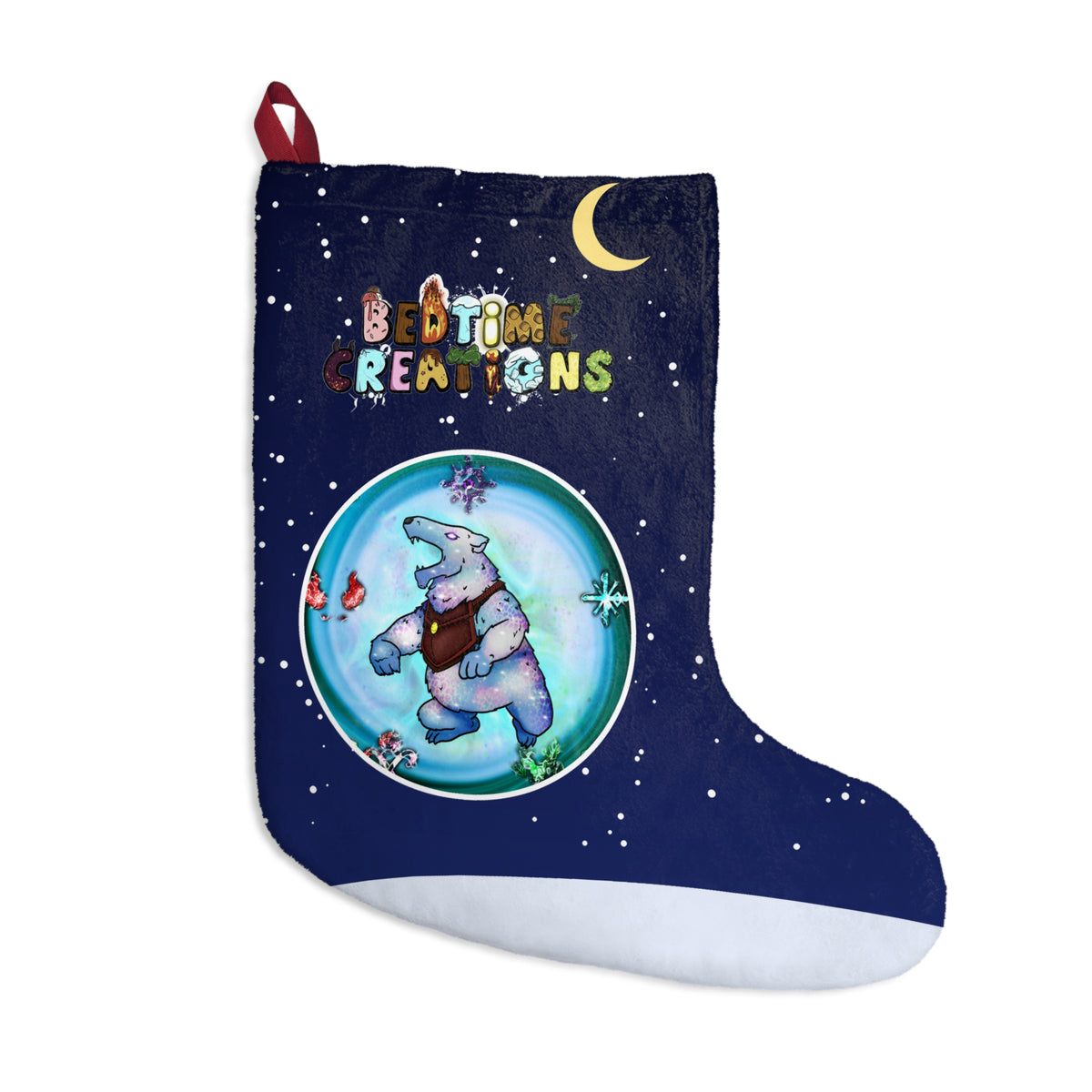 Bedtime Creations x Ultra Kingdoms Christmas Stocking — Crystal Polar Bear