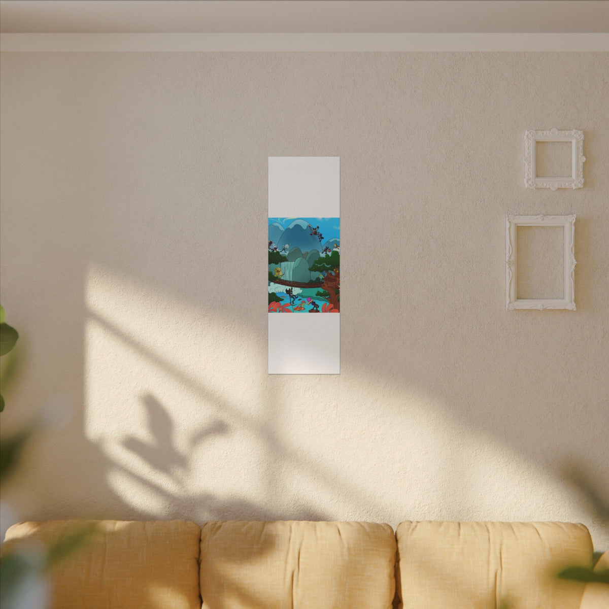 Bedtime Creations Canvas Wall Art — Woodlanders Valley