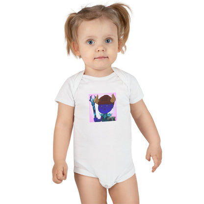 Bedtime Creations Baby Onesie — Frostman Trident Warrior