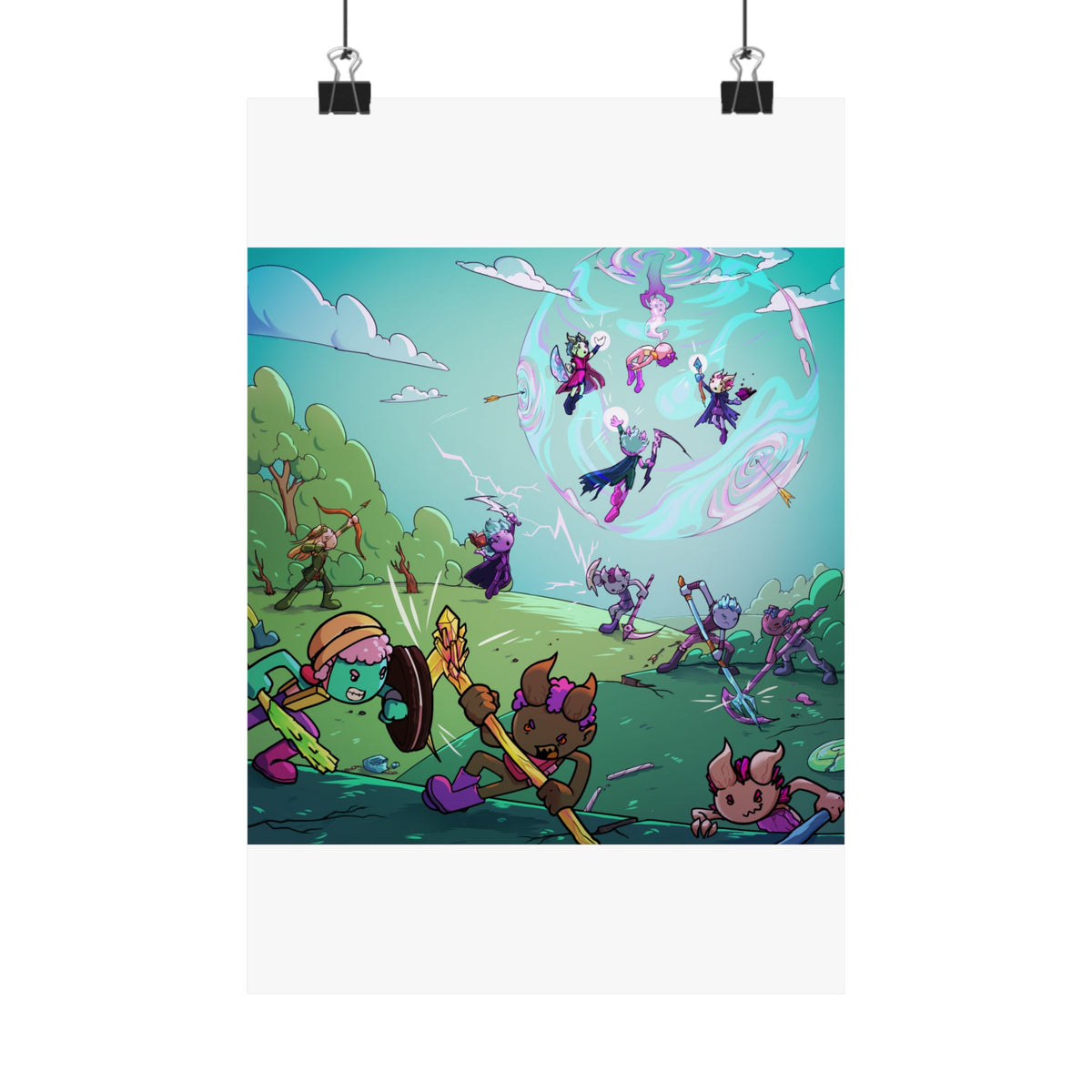 Bedtime Creations Kids Room Poster — Battle of the Dream Realm