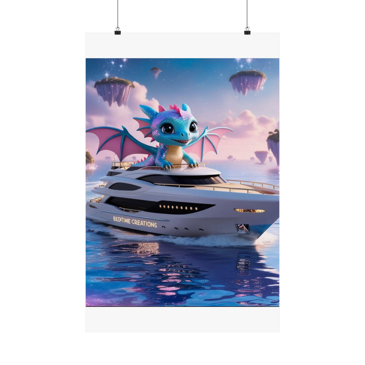 Bedtime Creations Poster — Dragon Voyage
