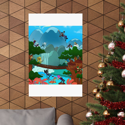 Bedtime Creations Poster — Woodlanders Valley