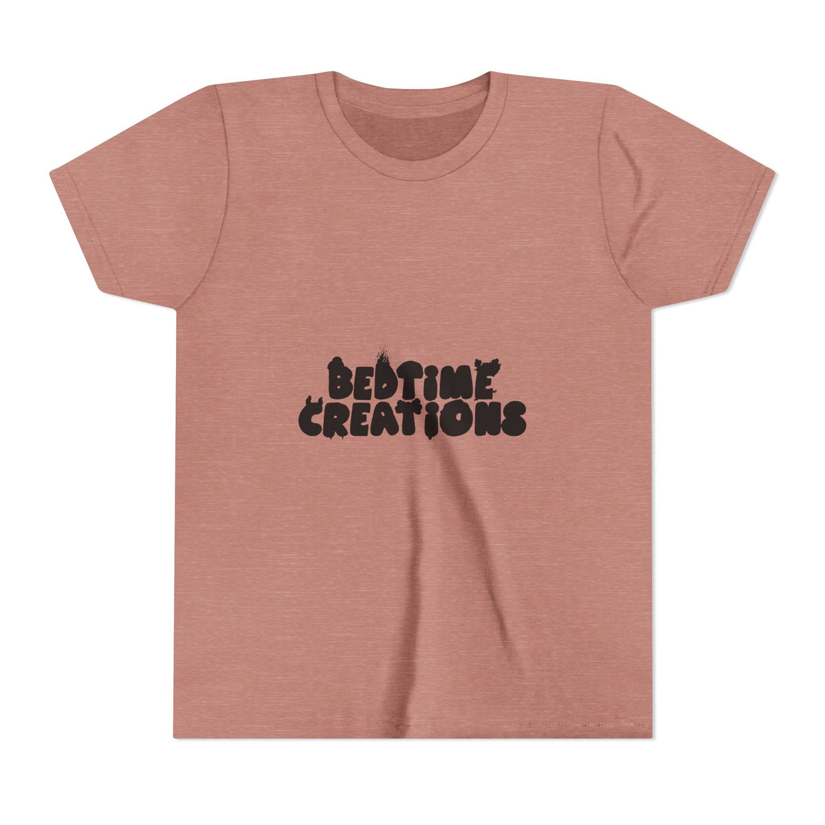 Bedtime Creations Youth Tee — Black Logo
