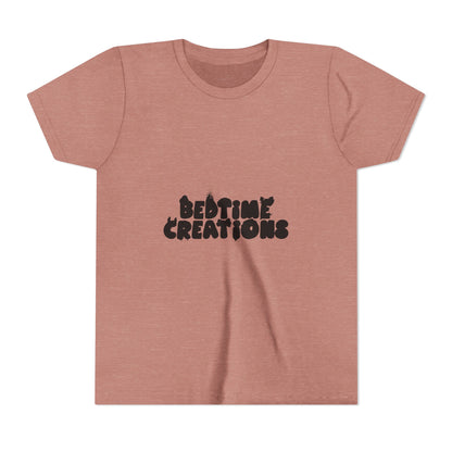 Bedtime Creations Youth Tee — Black Logo