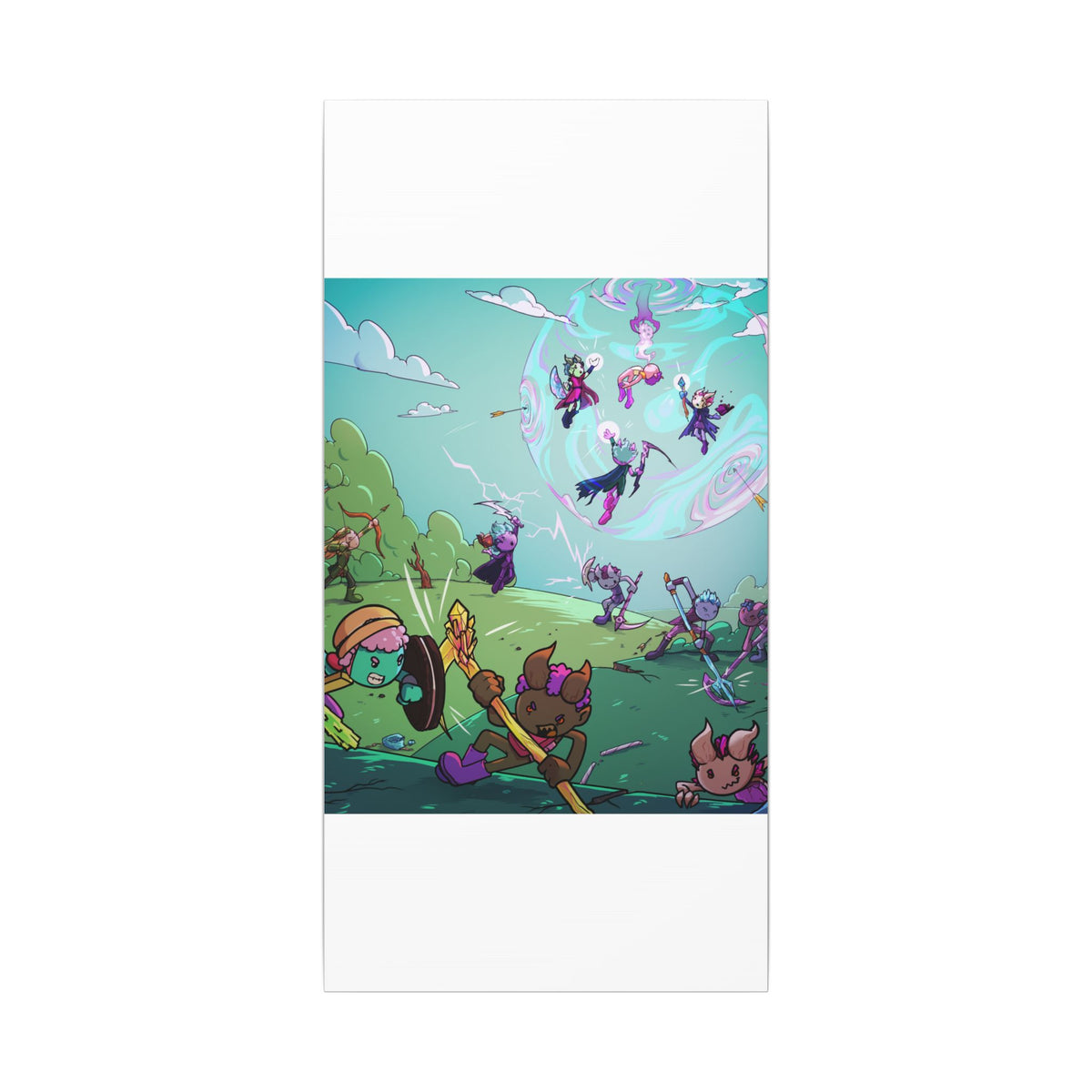 Bedtime Creations Canvas Wall Art — Battle of the Dream Realm