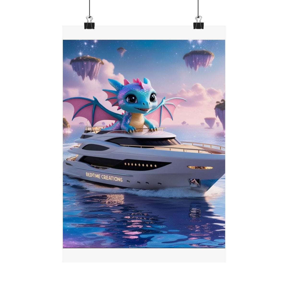 Bedtime Creations Poster — Dragon Voyage