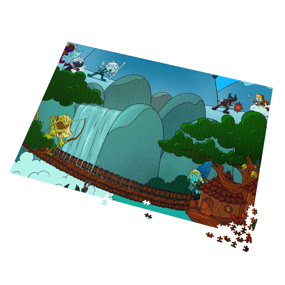 Bedtime Creations Jigsaw Puzzle — Woodlanders Valley