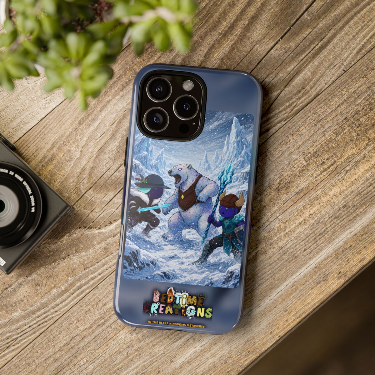 Bedtime Creations x Ultra Kingdoms Tough Phone Case — Frostmen Battle