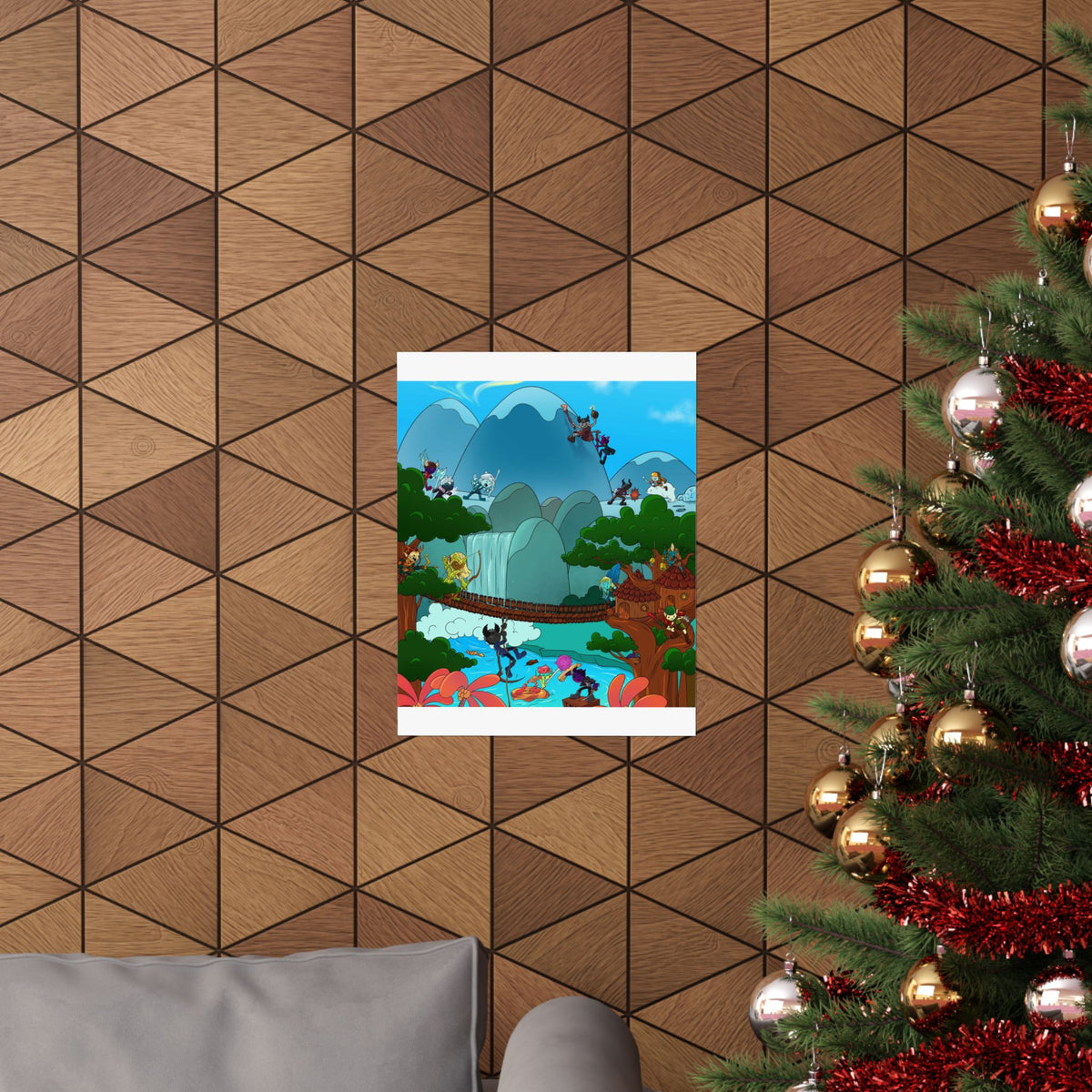 Bedtime Creations Poster — Woodlanders Valley