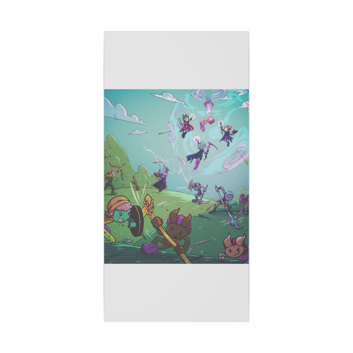 Bedtime Creations Canvas Wall Art — Battle of the Dream Realm