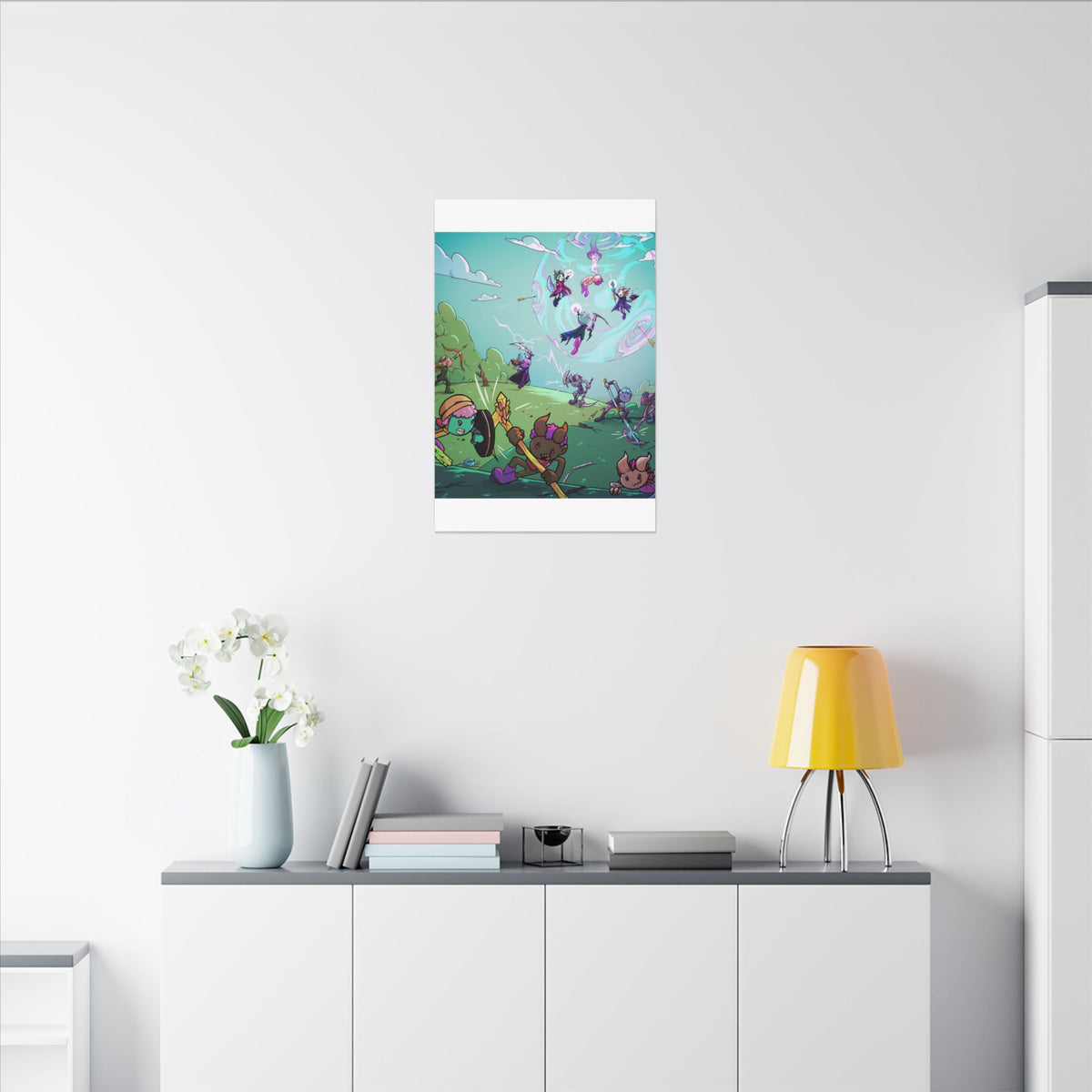 Bedtime Creations Canvas Wall Art — Battle of the Dream Realm