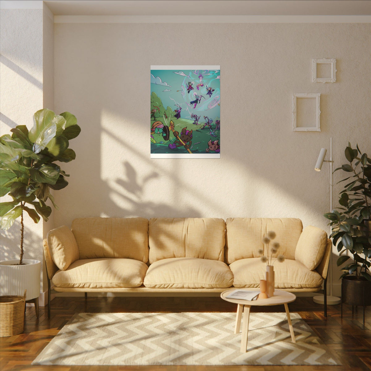 Bedtime Creations Canvas Wall Art — Battle of the Dream Realm