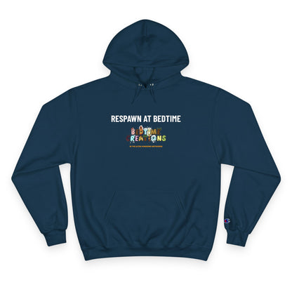 Bedtime Creations x Ultra Kingdoms Respawn at Bedtime Hoodie — Champion Hoodie