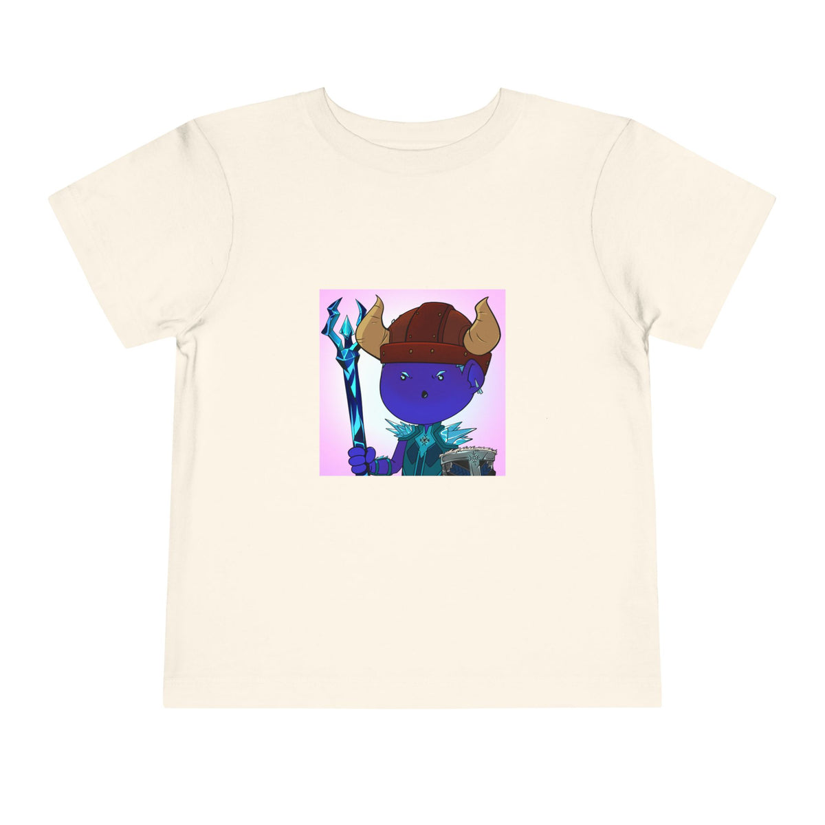 Bedtime Creations Toddler Tee — Frostman Trident Warrior