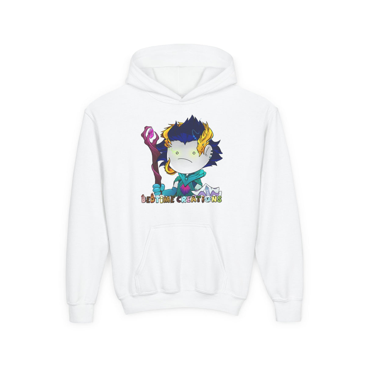 Bedtime Creations Youth Hoodie — Mystic 3