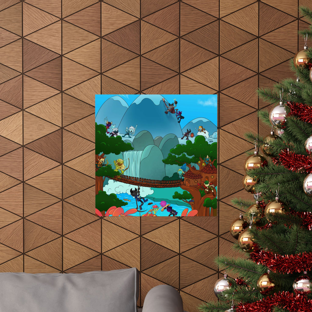 Bedtime Creations Poster — Woodlanders Valley