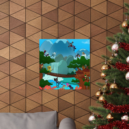 Bedtime Creations Poster — Woodlanders Valley
