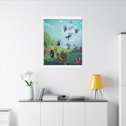 Bedtime Creations Canvas Wall Art — Battle of the Dream Realm