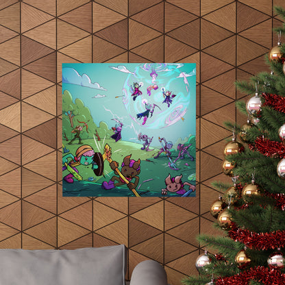Bedtime Creations Kids Room Poster — Battle of the Dream Realm