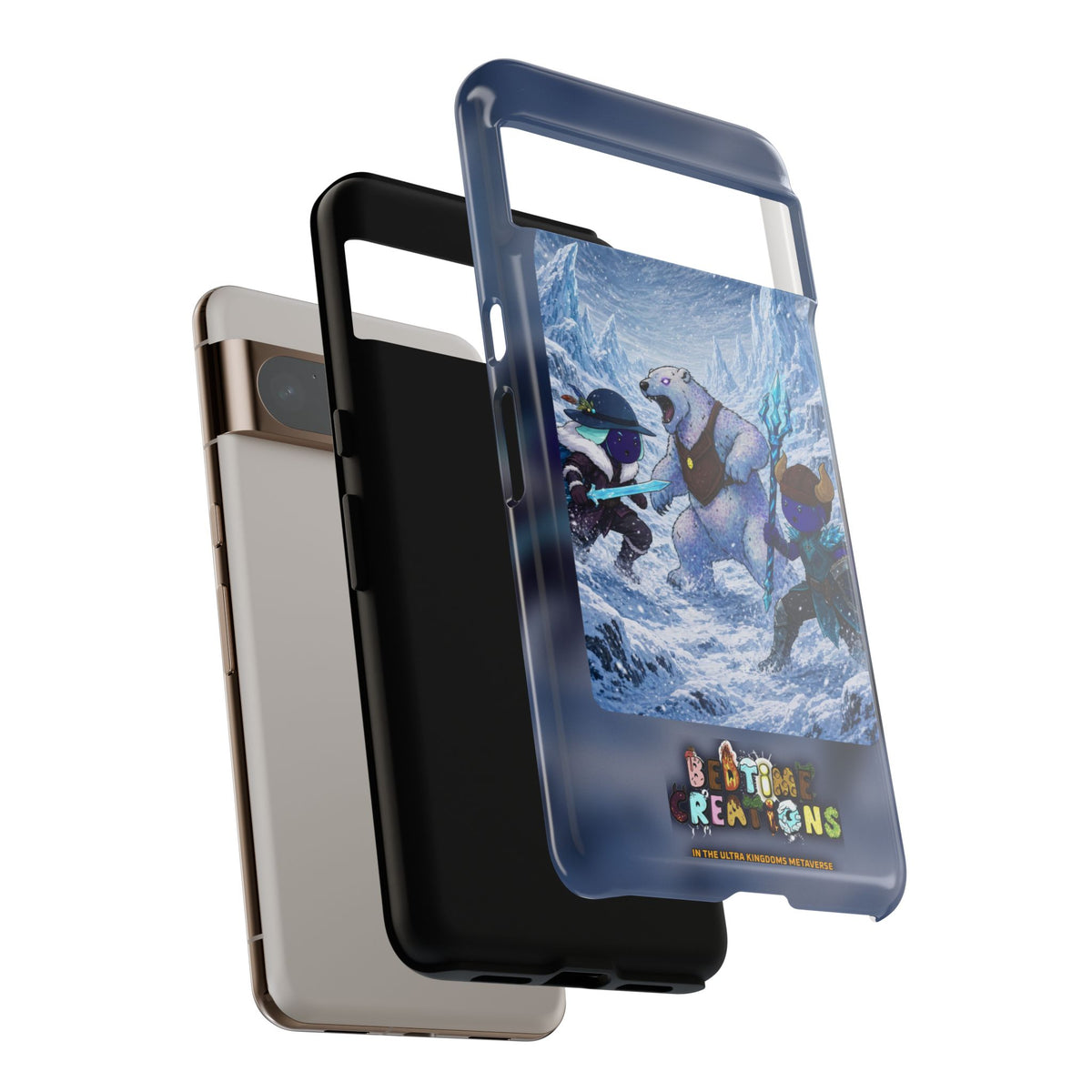 Bedtime Creations x Ultra Kingdoms Tough Phone Case — Frostmen Battle